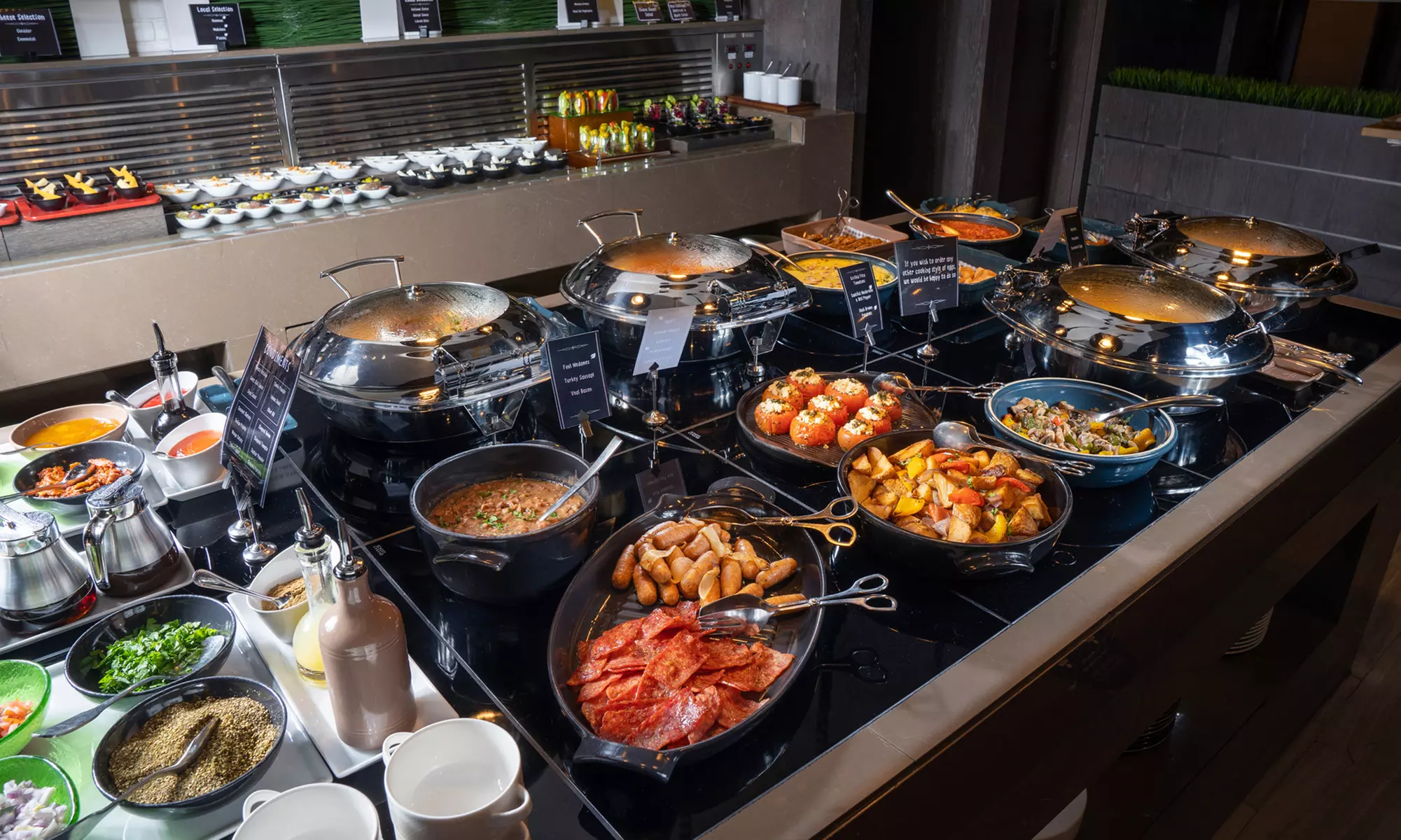 4* Breakfast Buffet For Child or Adults With Fresh Juices & Eggs