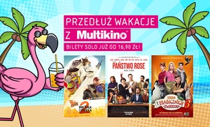Przedłuż wakacje w Multikinie! Bilety solo Przedłuż wakacje w Multikinie! Bilety solo