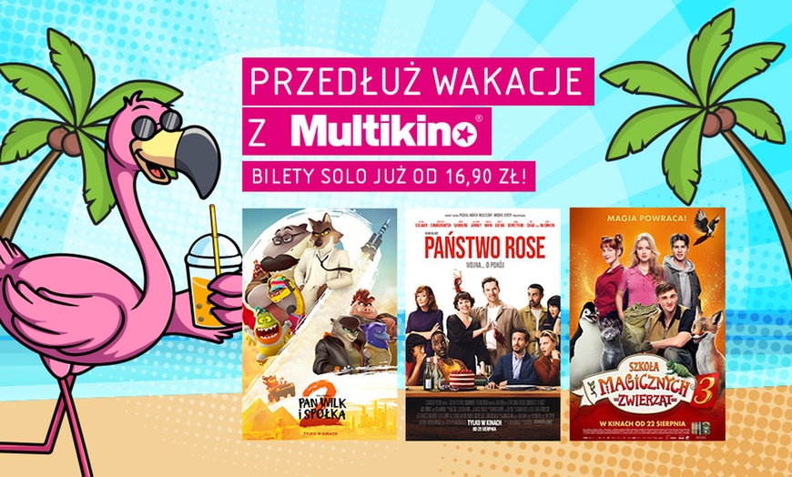 Image 1: Przedłuż wakacje w Multikinie! Bilety solo