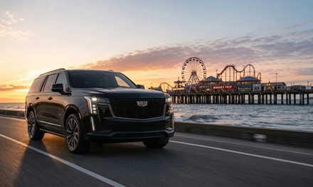 One-Way Private Black Sedan Transportation Between Airport and Galveston for Up to 3 Passengers - Houston Scene Limo