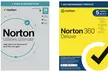 Norton 360 + Norton Utilities Ultimate 1 an, pour 5 ou 10 appareils et 50 ou 75 Go de sauvegarde en ligne - Second Medium