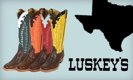 $25 for $50 Worth of Western Apparel and More at Luskey's/Ryon’s - Primary Image