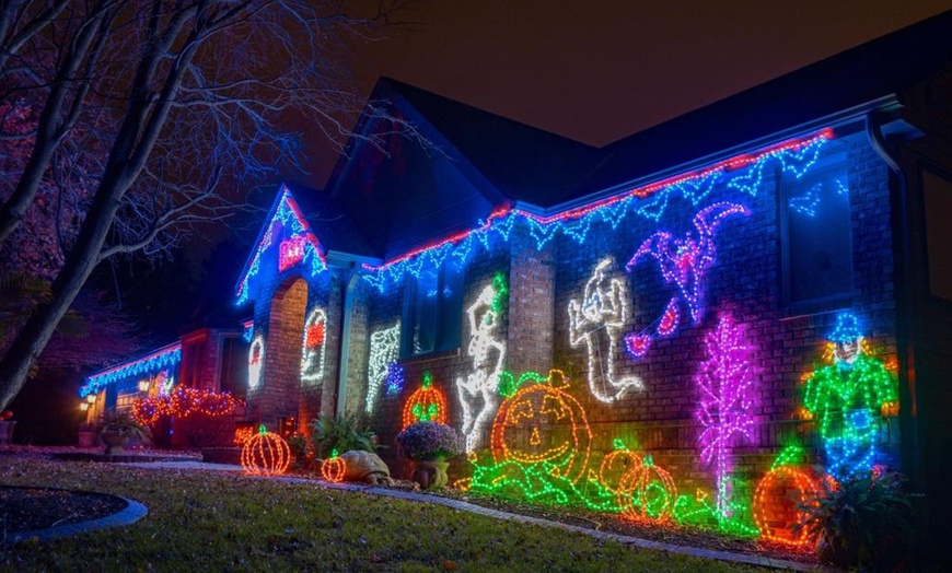 Image 7: Lights Provided:1 or 2 Story/Consult for Xmas Lights Bright Ideas 