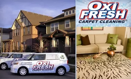 $59 for Two Rooms of Carpet Cleaning and Two Rooms of Protectant Application from Oxi Fresh ($118 Value) - Primary Image