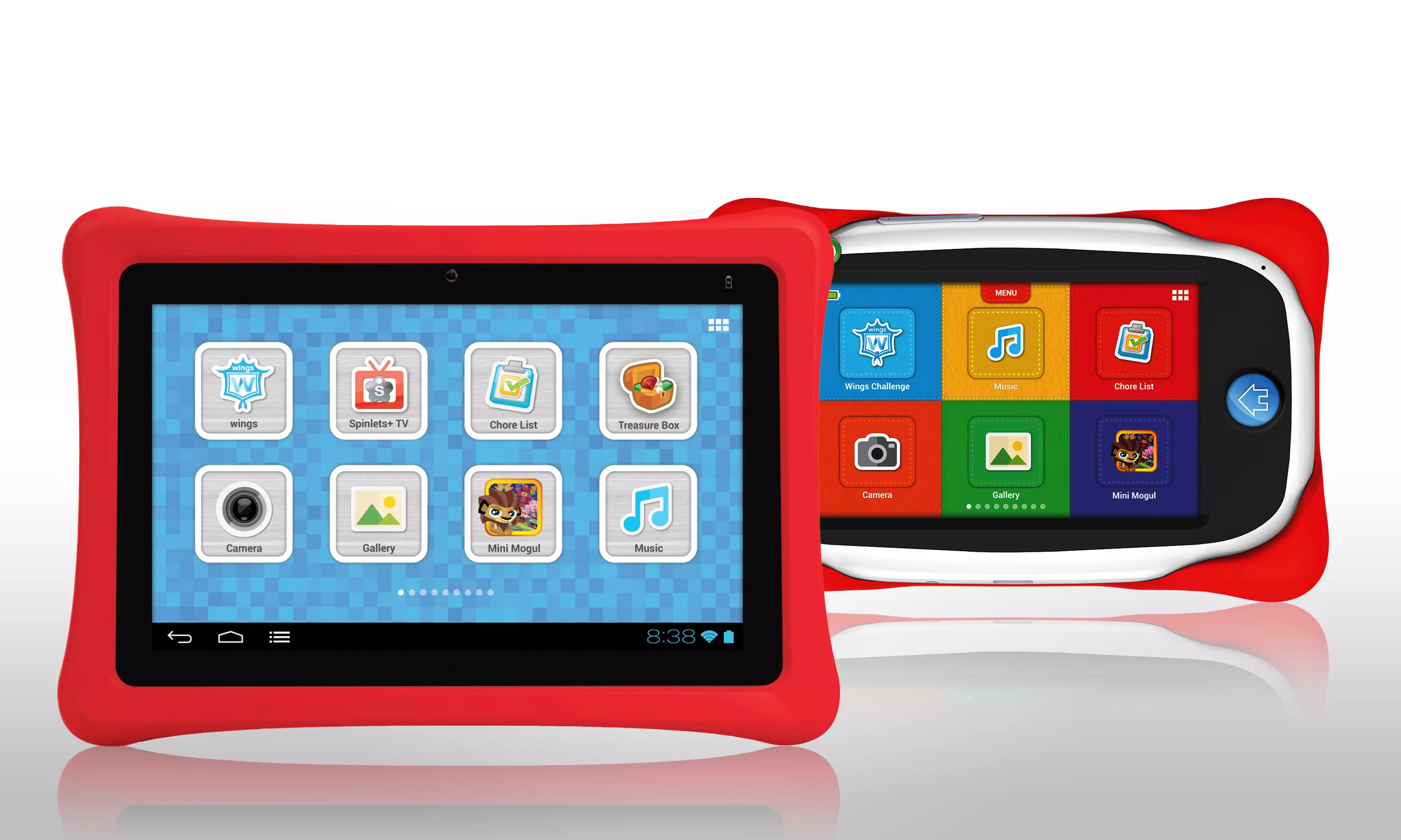 Lot top of 2 Nabi Jr. kids tablets