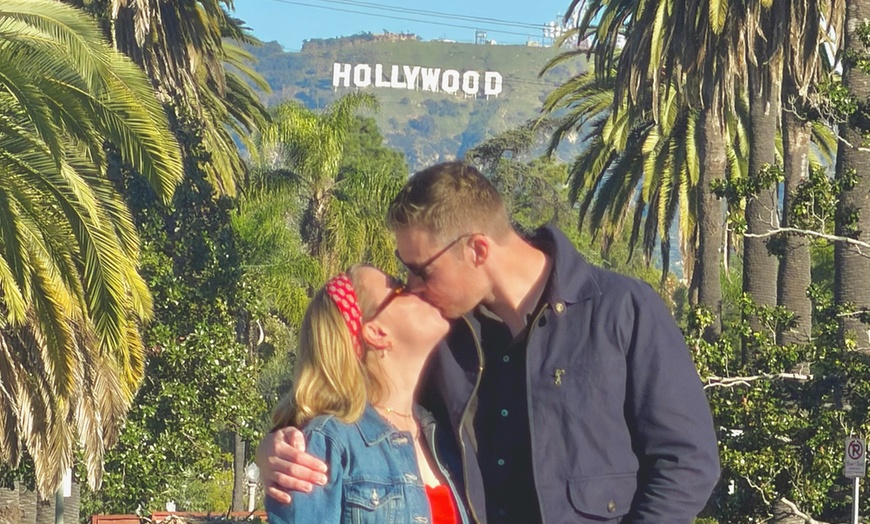 Image 5: Guided Bus Tour of Iconic Landmarks in Los Angeles w/ AC Van