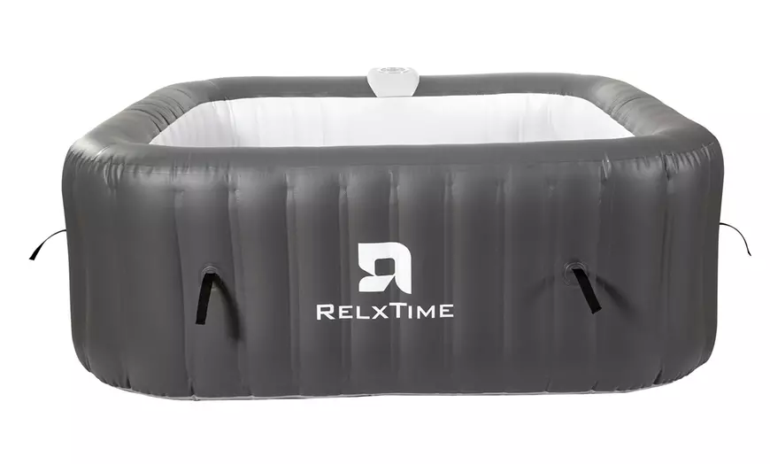 Image 16: Opblaasbaar bubbelbad in vierkante vorm van RLX Time