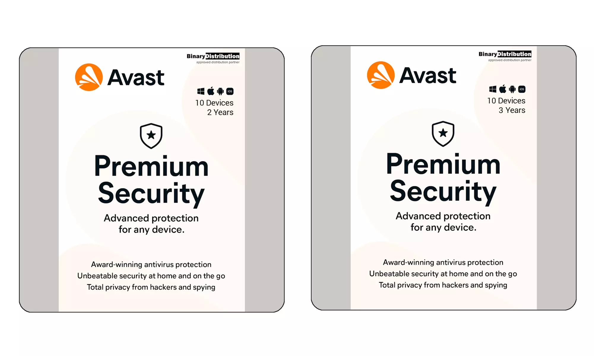 Logiciel Avast Premium Security 2026 sur 10 appareils pour 2 ou 3 ans