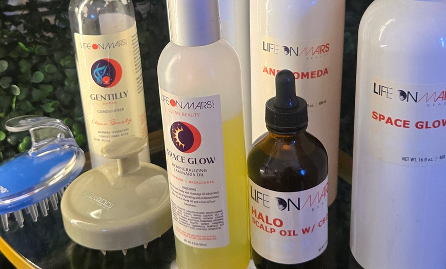 Image 3: Luxury Head Spa Treatments with Optional Blowout at The Gallery Wigs