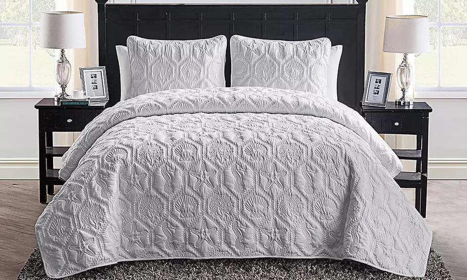 Shore Quilt Set (3-Piece) - Second Medium