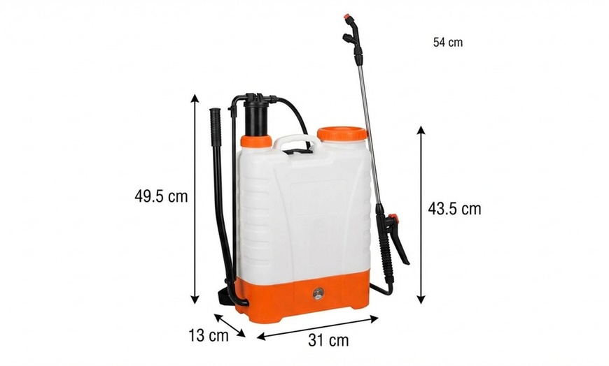 Image 4: Pulvérisateur à dos manuel 16 L