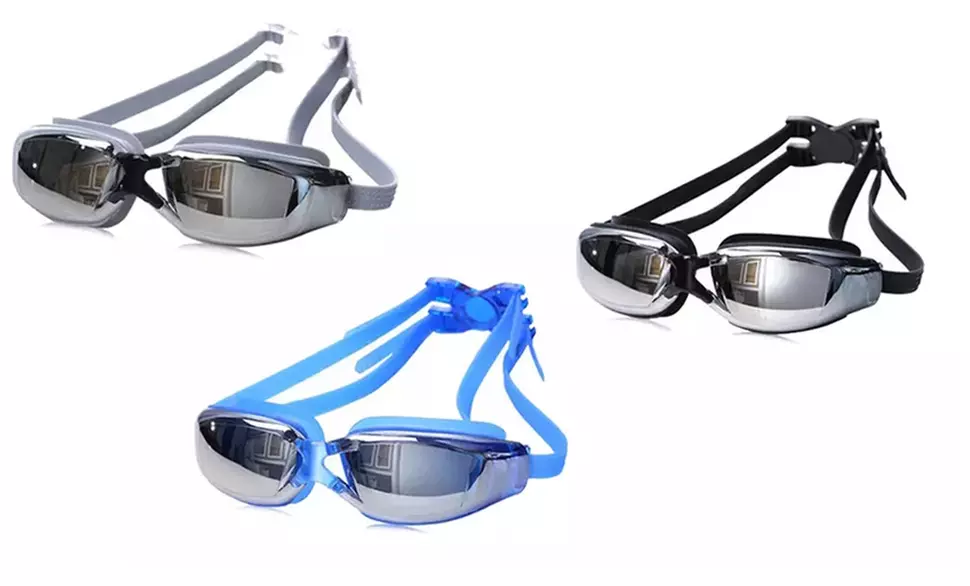1 ou 2 paires de lunettes de piscine anti-buée et anti-UV, coloris au choix - Primary Image