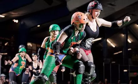$20 for Terminal City Roller Girls Roller-Derby Event for Two at Minoru Arenas on Saturday, August 11 (Up to $40 Value) - Primary Image