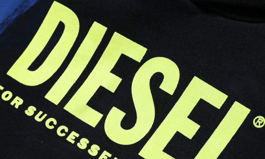 Image 5: Diesel Snork Kids Pullover Fleece Hoodie