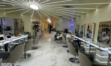 One Blowout with Shampoo, Head & Shoulder Massage - Lifestyle Spa And Salon