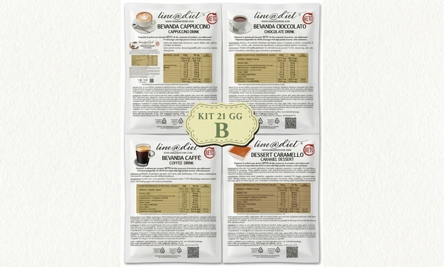 Image 5: Coffret "Keto Line" 21 jours avec guide nutritionnel Lineadiet