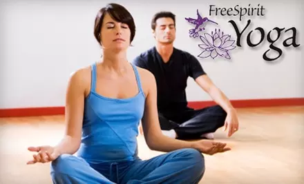 $39 for One Month of Unlimited Yoga Classes at FreeSpirit Yoga in Long Beach ($100 Value)  - Primary Image