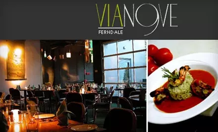 $20 for $40 Worth of Italian Cuisine and More at Via Nove - Primary Image