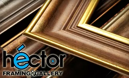 $50 for $100 Toward Custom Framing at héctor Framing & Gallery - Primary Image