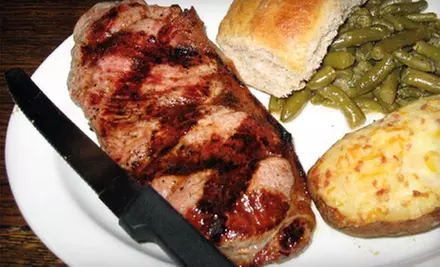 $10 for $20 Worth of Steakhouse Fare at Bill & Rosa's KK Steakhouse and Saloon in D'Hanis  - Primary Image