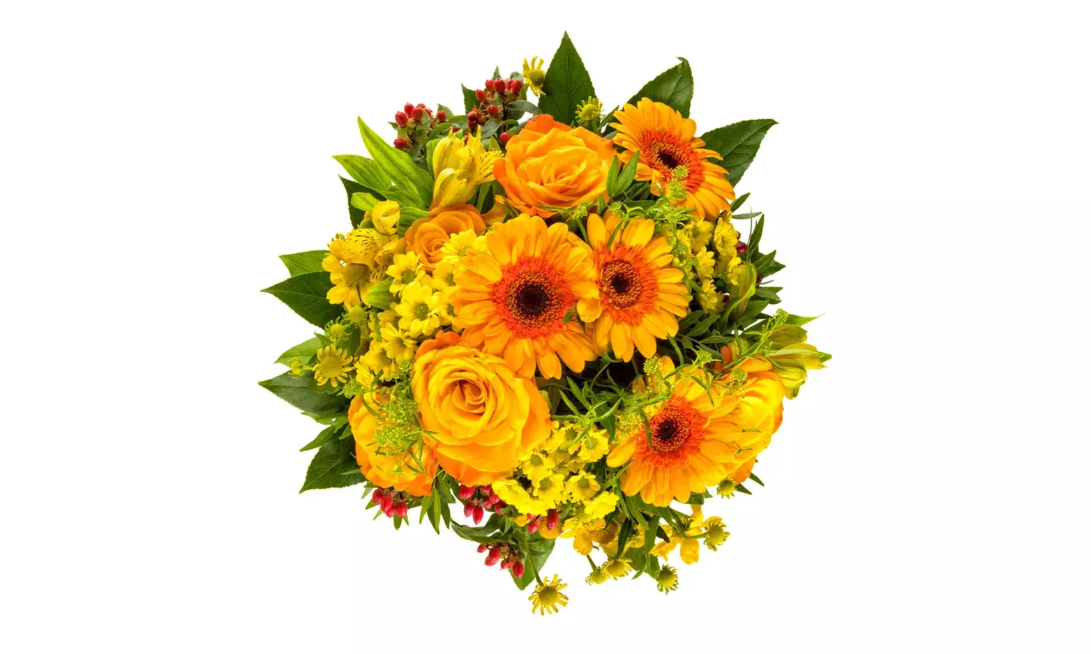 Wedding Florals with Wild Flower or Semi-Custom Wedding Bouquet