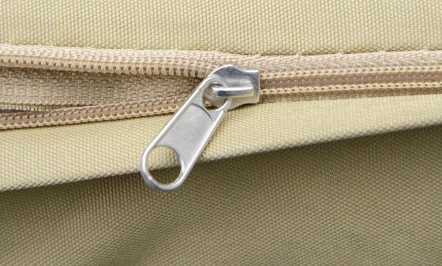 Image 14: Outsunny Square PE-Wicker Bistro Set in black, grey or brown