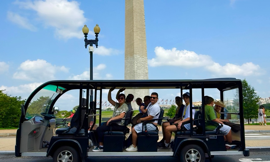 Image 5: Luxurious, Semi-Private Washington DC Guided Tour by E-Cart or Minibus