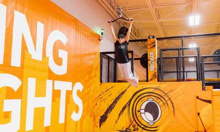 90-Minute Jump Pass for 1 Person, Valid Any Day - Big Air Trampoline and Adventure Park - Sterling Heights