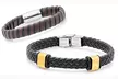 $9.99 for a Men's Stainless Steel Bracelet ($35 List Price). 20 Styles Available. Free Returns. - Second Medium