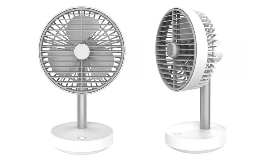 Image 4: Wireless Phone Charging Fan