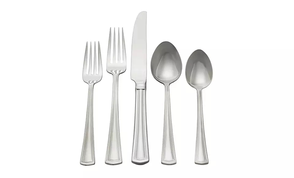 Reed & Barton 81-Piece 18/10 Walden Flatware Set | Brought to You by ideel - Primary Image