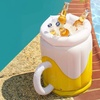 Image 1: Nevera inflable con forma de jarra de cerveza