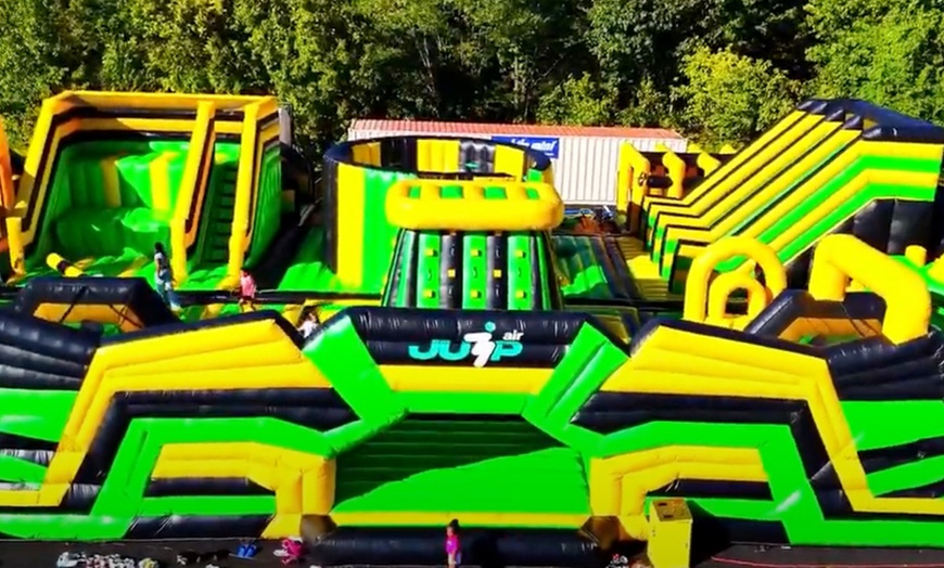 Image 2: One-of-a-kind, Massive, Jump Fest Adventure for 2 hours; For All Ages