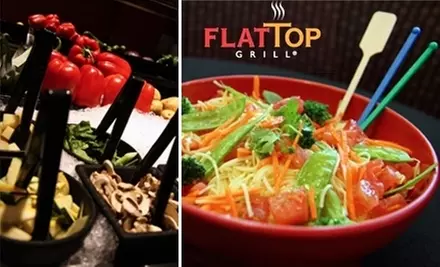 SOLD OUT: $10 for $20 Worth of Stir-Fry and More at Flat Top Grill - Primary Image