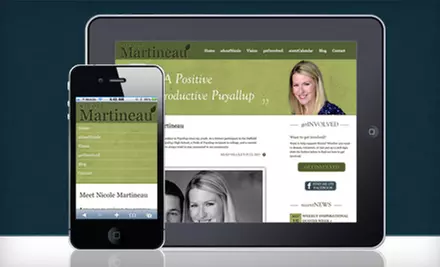 $299 for a Custom-Website Design Package from Phoenix Design ($860 Value) - Primary Image