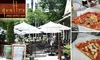 $25 Worth of Pizza, Panini, and Wine at Quattro