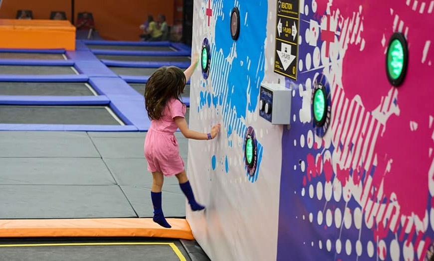 Image 3: Up to 40% Off Wall-to-Wall Trampoline Fun: Summit West Columbia