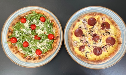 2 Personen 2 Gänge: Pizza und Dessert nach Wahl - Galileo Pizza