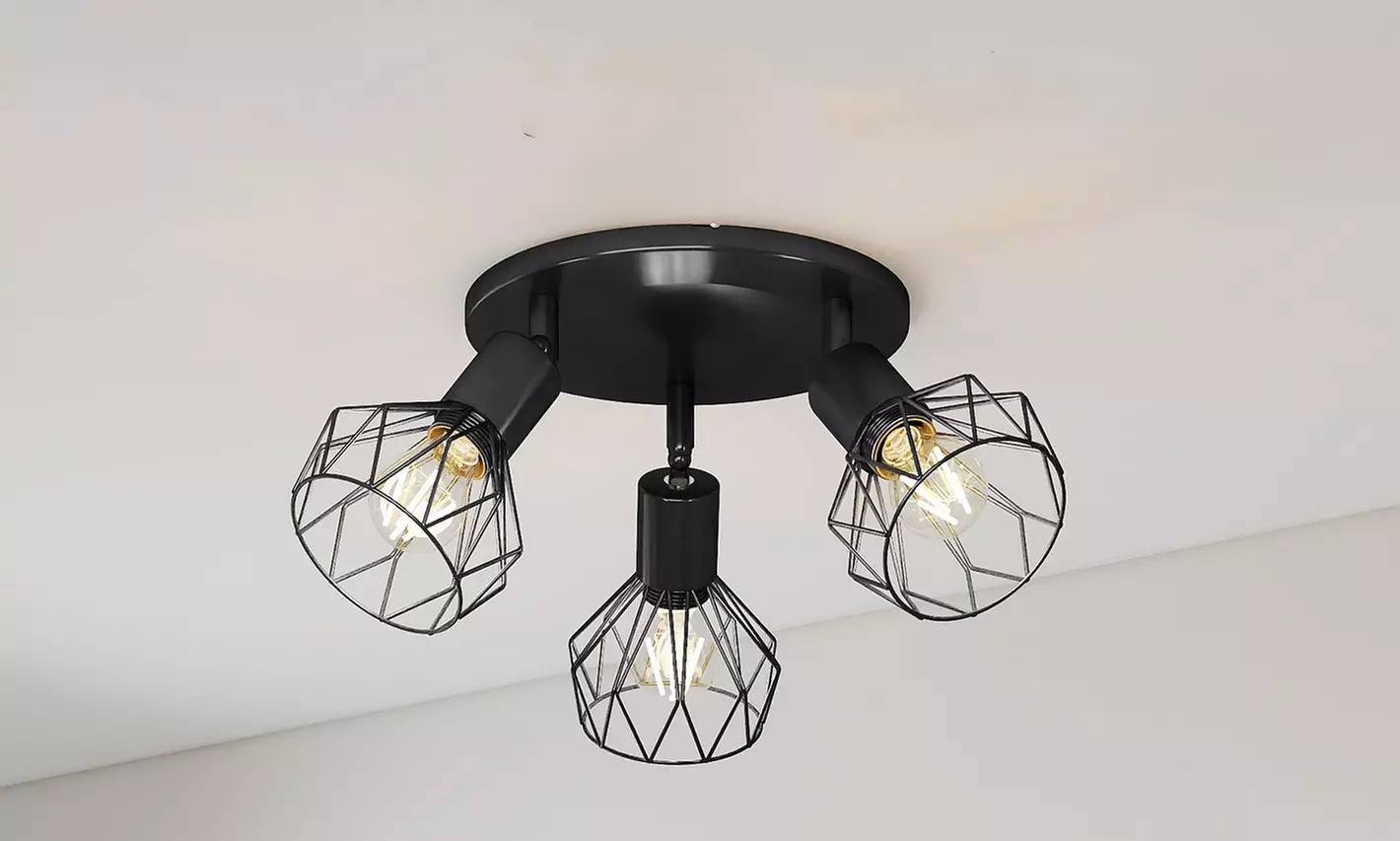Emitto 3-Way and 4-Way Vintage Industrial Spotlight