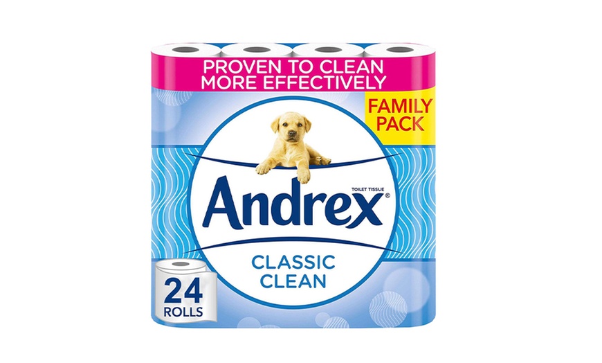 Image 5: Upto 72 Rolls of Andrex Fragrance-Free Toilet Rolls 