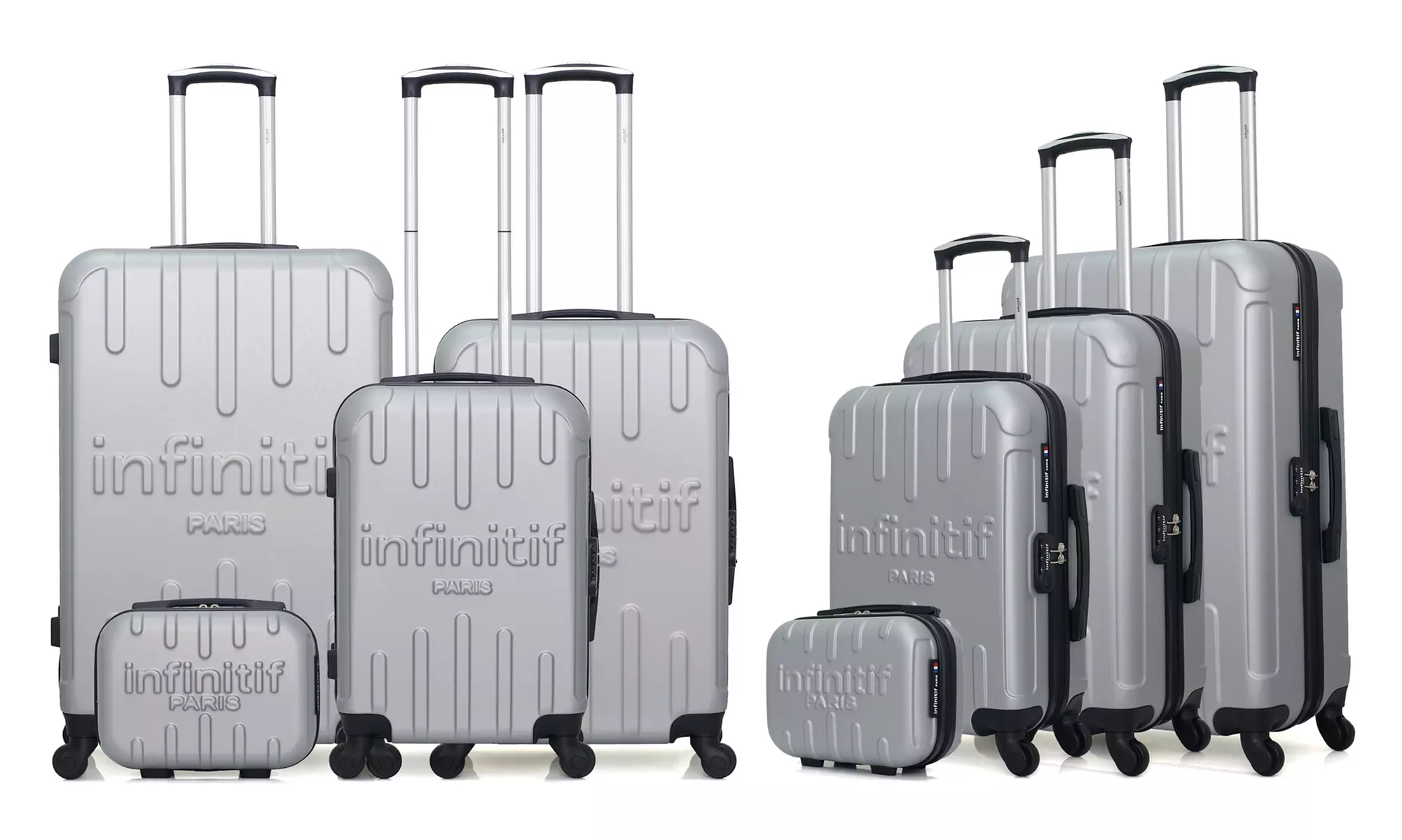 Lot de 3 valises à roulettes et d'1 vanity Infinitif, livraison offerte - Image 4