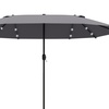 Image 12: Outsunny 4.4m Double-Sided Sun Umbrella Garden Parasol