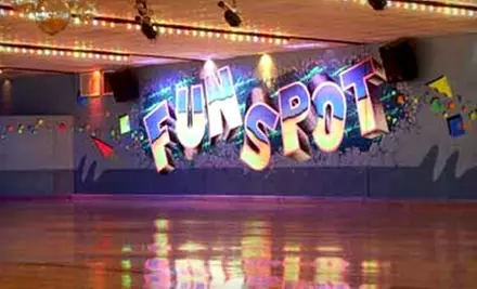 $12 for $30 Worth of Admission to Public Skate Sessions at Fun Spot Skating and Party Center - Primary Image