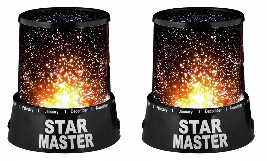 Image 4: 1, 2 o 3 proiettori di stelle LED per bambini