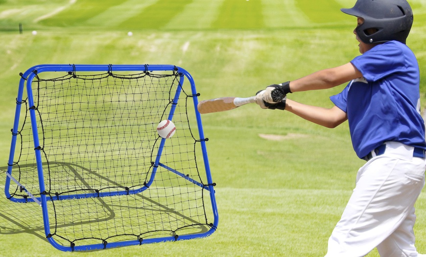 Image 3: Double-Sided Rebounder Net