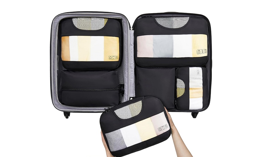 Image 14: 8-Piece Suitcase Compression Packing Cubes