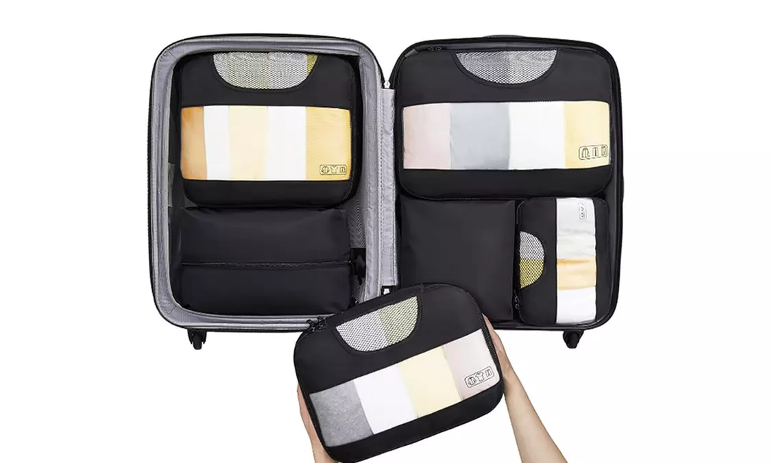 8-Piece Suitcase Compression Packing Cubes