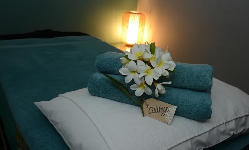 Image 4: Unwind with One 60 or 90 Minute Hot Stone or Coconut Oil Massage 