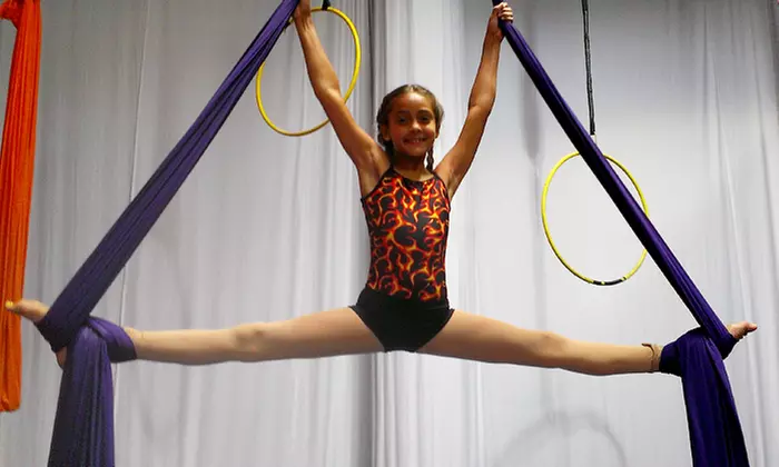 Four or Eight Kids' Circus Fitness Classes at Ruby Karen Project/Orange County Aerial Arts (Up to 51% Off)  - Primary Image
