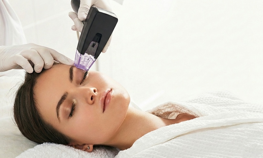 Image 2: One Morpheus8 Skin Treatment on Full Face with Optional Neck